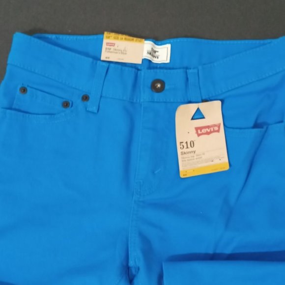 Levi's Boys 510 Skinny Fit Blue 14 Regular 27x27 - Picture 2 of 6